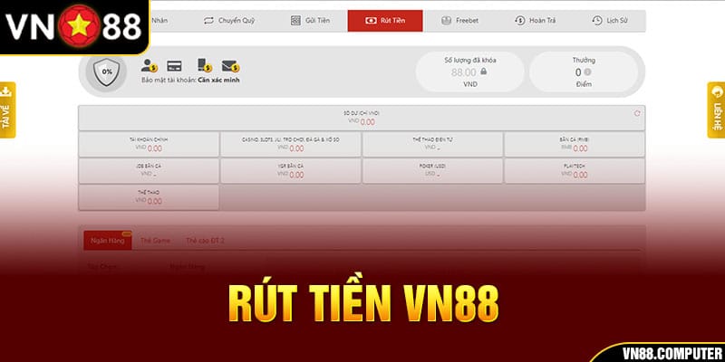 cách rút tiền vn88